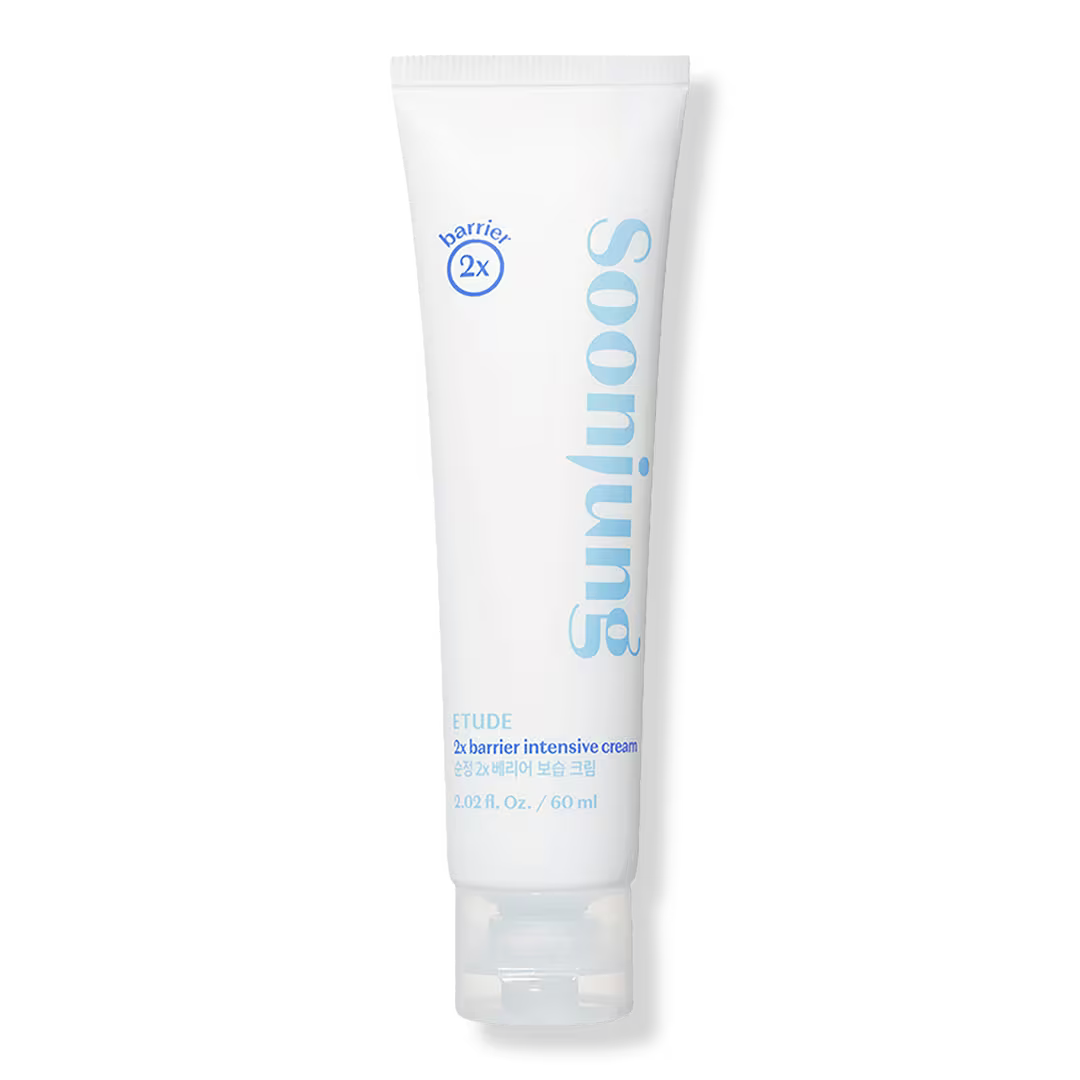 House Soonjung 2X Barrier Intensive Cream 60Ml (21AD) | Hypoallergenic Shea Butter Hydrating Facial Cream for Sensitive Skin, Water-Oil Balance & Panthenol for Damaged Skin | K-Beauty